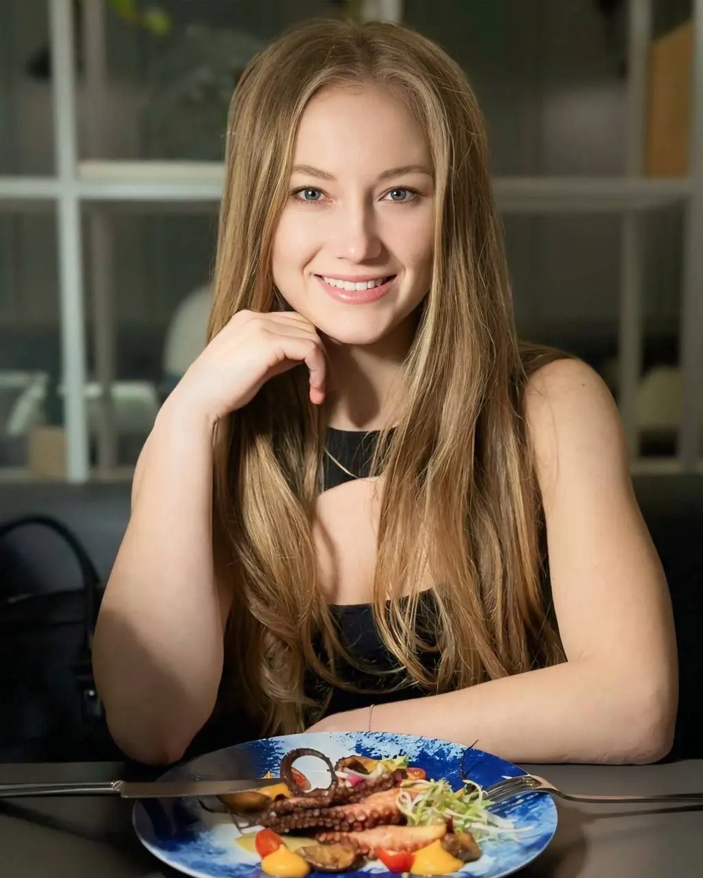 Open Woman's Profile